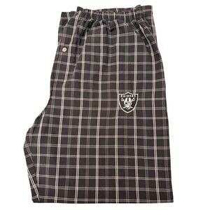 Reebok Black and‎ White Checkered Joggers